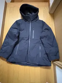 ユニクロ　ハイブリッドダウンパーカ　ブラックXL