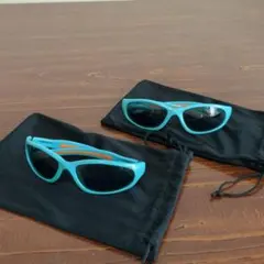 コールマン ジュニアサングラス CKS01-3 UVカット 同形2個 保存袋付