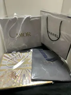 Dior & Chanel ショッパー 4点セット