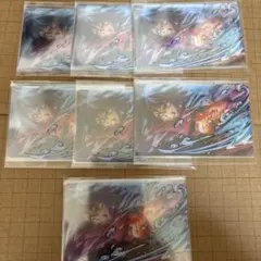 鬼滅の刃 冨岡義勇 ウェブショップくじ レイヤードクリアカードセット 7点