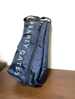 PEARLY GATES ゴルフ シューズケース ネイビー - メルカリ