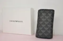 ♪【良品】EMPORIO ARMANI■キーケース■イーグル■ブラック■215♪