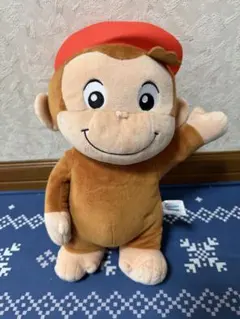 おさるのジョージ ぬいぐるみ 赤い帽子
