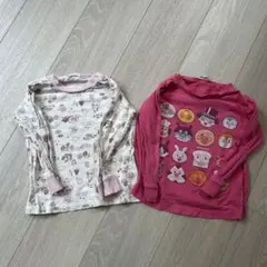 長袖カットソー 2枚セット アンパンマン