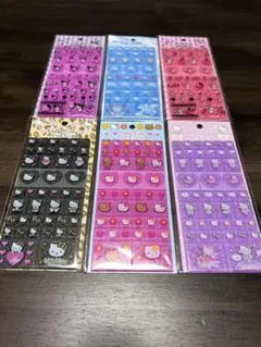 サンリオ　キティー　タイルシール　6枚セット　新品未開封