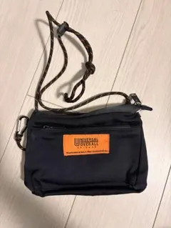 UNIVERSAL OVERALL ミニショルダーバッグ ブラック
