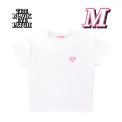 Black Eye Patch OG HEART BABY TEE WHITE