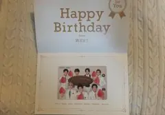 WEST. FCバースデーカード(2024)