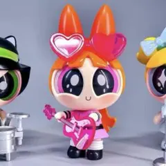 【日本未発売】パワーパフガールズ Cute Beats 組み立て式フィギュア