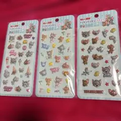 プクプクシール トムとジェリー 3枚セット