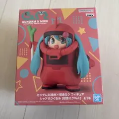 ガンダム４５周年×初音ミク フィギュア シャアザクぐるみ〔初音ミクVer.〕