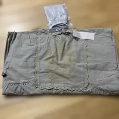 新品未使用 サマンサモスモス 配色刺繍ワンピース