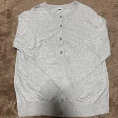 UNIQLO グレー カーディガン Mサイズ
