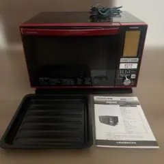 SHARP HEALSIO AX-SA100 赤 電子レンジ - メルカリ