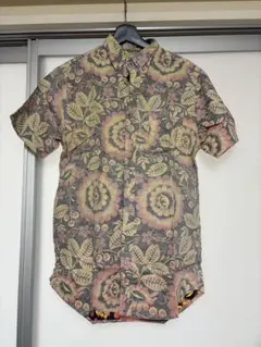 Deus Ex Machina 半袖シャツ S フラワー柄 グレー系のサムネイル