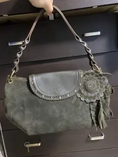 アニヤハインドマーチ ハンドバッグ Y2K カーキ