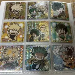 ヒロアカウエハースシール17枚セット