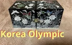 近*子様 螺鈿細工 小物入れ 引出し 韓国雑貨 ジュエリーボックス 韓国オリンピ