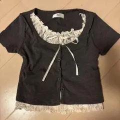 レイヤード風リブトップスのサムネイル