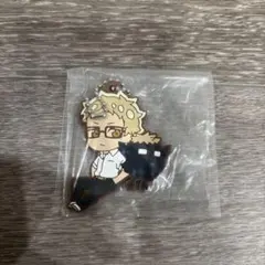 でふぉラバ！ハイキュー!!マスコット 烏野・音駒キーホルダー 月島蛍