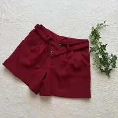 grove グローブ ショートパンツ レッド Sサイズ