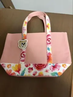 フェイラー フラワーペタルチェック トートバッグ コイザクラ 