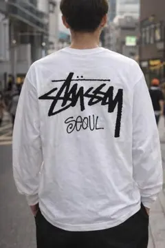 【美品】ステューシー　ソウル　STUSSY ロング Tシャツ Lサイズ