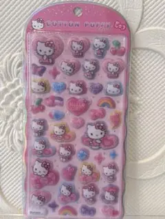 正規品　サンリオ　ハローキティ シール コットンパフィ　COTTON PAFFY