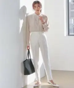 タグ付き新品❣️23区テーパードパンツ大きいサイズ自由区アンタイトルアンフィーロ