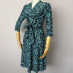 kayme ケイミー S カシュクール ワンピース リーフ ハートOP