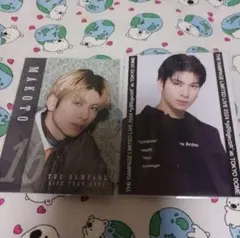 長谷川慎 フォトカード セット THERAMPAGE ランペ※最終値