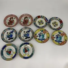 【非売品】ディズニーランドホテル スイート宿泊者限定 九谷焼 豆皿 5枚セット 非売品】ディズニーランドホテル スイート宿泊者限定 九谷焼 豆皿 5枚