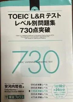 TOEIC L&Rテスト レベル別問題集730点突破