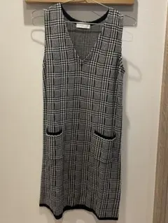 ※値下げ※美品★anysis ジャンパースカート　ニット　ビジューポケット