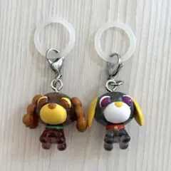 お茶犬めじるしアクセサリー　2個セット