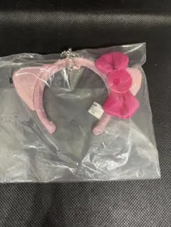 サンリオ カチューシャ キーホルダー ラメ ハローキティ