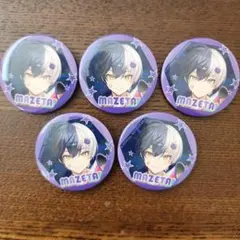 アンプタックカラーズ　アニメイト特典　缶バッジ　まぜ太くん