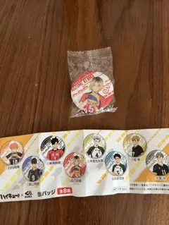 ハイキュー✖️くら寿司　孤爪研磨　缶バッチ