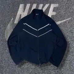 レア 00s NIKE ナイロンジャケット ドローコード y2k 短丈 シンプル