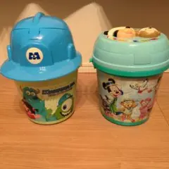 ダッフィー 、モンスターズインクポップコーンバケツセット　おまけ付き!!