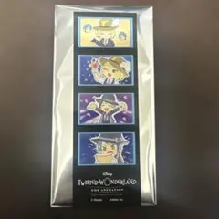 ツイステ　4コマ　ステッカー　ルーク　ジェイド　フロイド