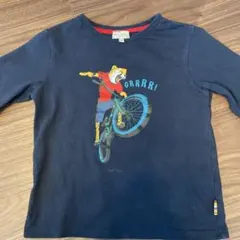 【子供服】Paul Smith Junior Tシャツ 110cm ネイビー