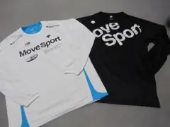 ★デサント MOVE SPORT 長袖Tシャツ Oサイズ 2枚