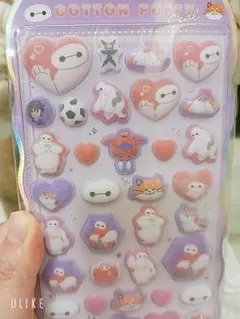 コットンパフィシール ベイマックス コットンパフィーシール ディズニー