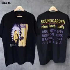 Soundgarden Nine Inch Nails ツアーTシャツ XL
