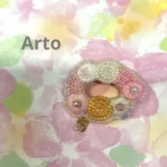 No.131 お花ブローチ