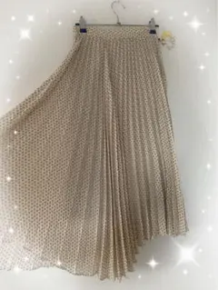 GU プリーツロングスカート Sサイズ イレギュラーヘム　オールシーズン　美品