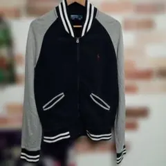 ポロラルフローレン 裏起毛 L スウェット フルジップ ジャケット