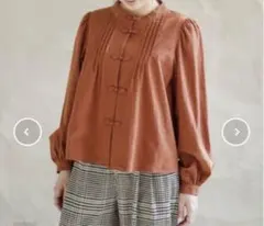 ニコルクラブ❤︎179/Wチャイナボタンブラウス⭐︎超美品！