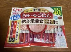 新品未開封CIAO ちゅ〜るごはん まぐろバラエティ 14g×40本 総合栄養食のサムネイル